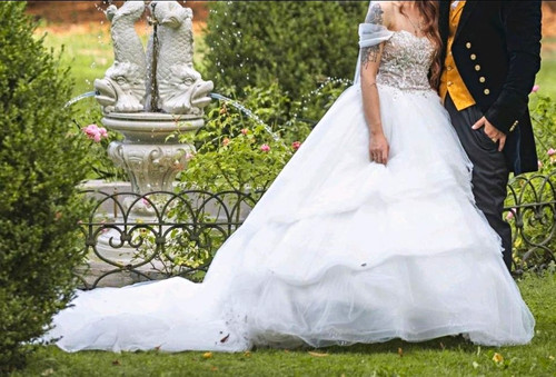 Weißes brautkleid ballkleid - weißes,