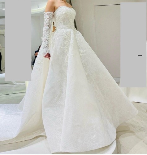 Brautkleid weiß ivory 36 - brautkleid, gr.