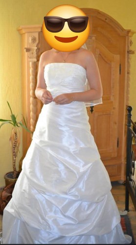 Brautkleid weiß - brautkleid, 38,