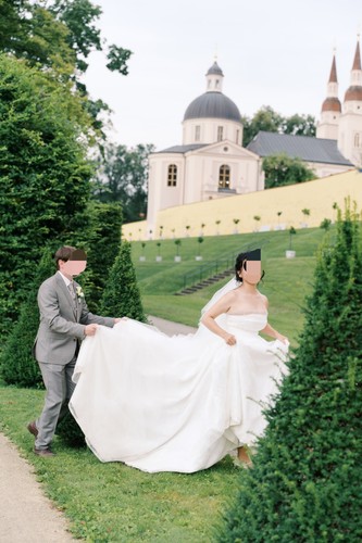 Wunderschönes brautkleid - brautkleid, im