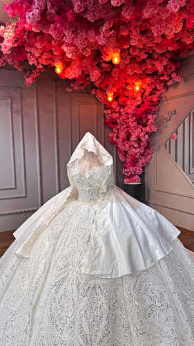 Brautkleid linie ballkleid - brautkleid,