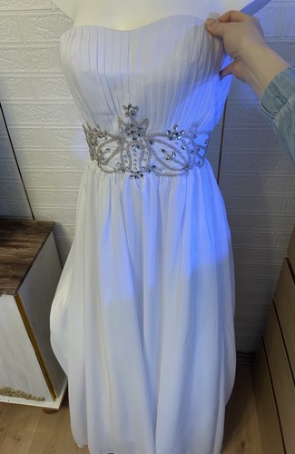 Brautkleid weiß 36 s - gr.,