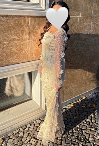 Brautkleid beige - brautkleid,