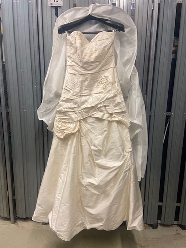 Crème brautkleid - crème,