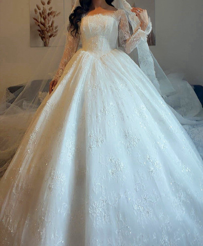 Weißes brautkleid ballkleid - weißes,
