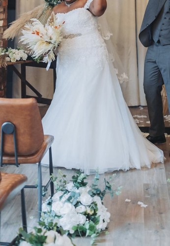 Wed2b brautkleid 22 - gr.,