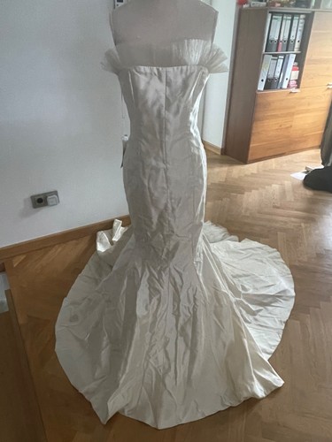 Luxus brautkleid neu seide - neu, 38