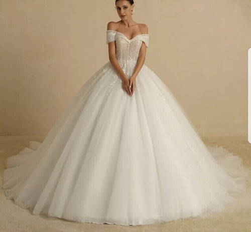 Neu glitzer brautkleid linie - glitzer,
